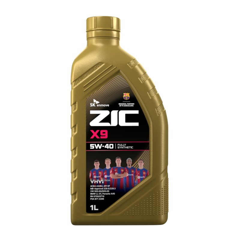Моторна олива ZIC X9 5W-40 1л