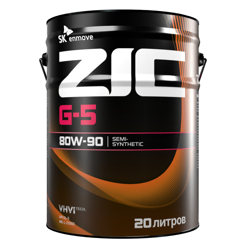 Олива ZIC G-5 80W-90 20л
